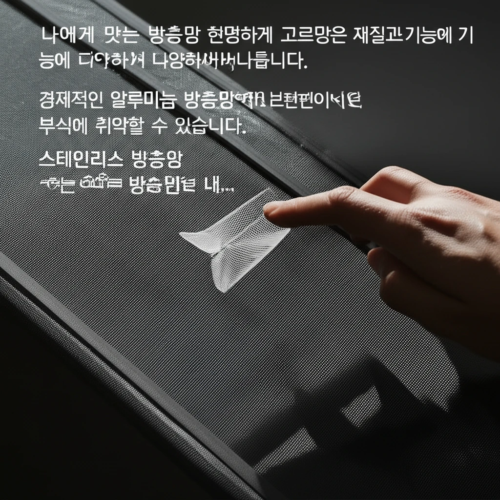 여름철 방충망 교체, 쾌적한 실내 환..