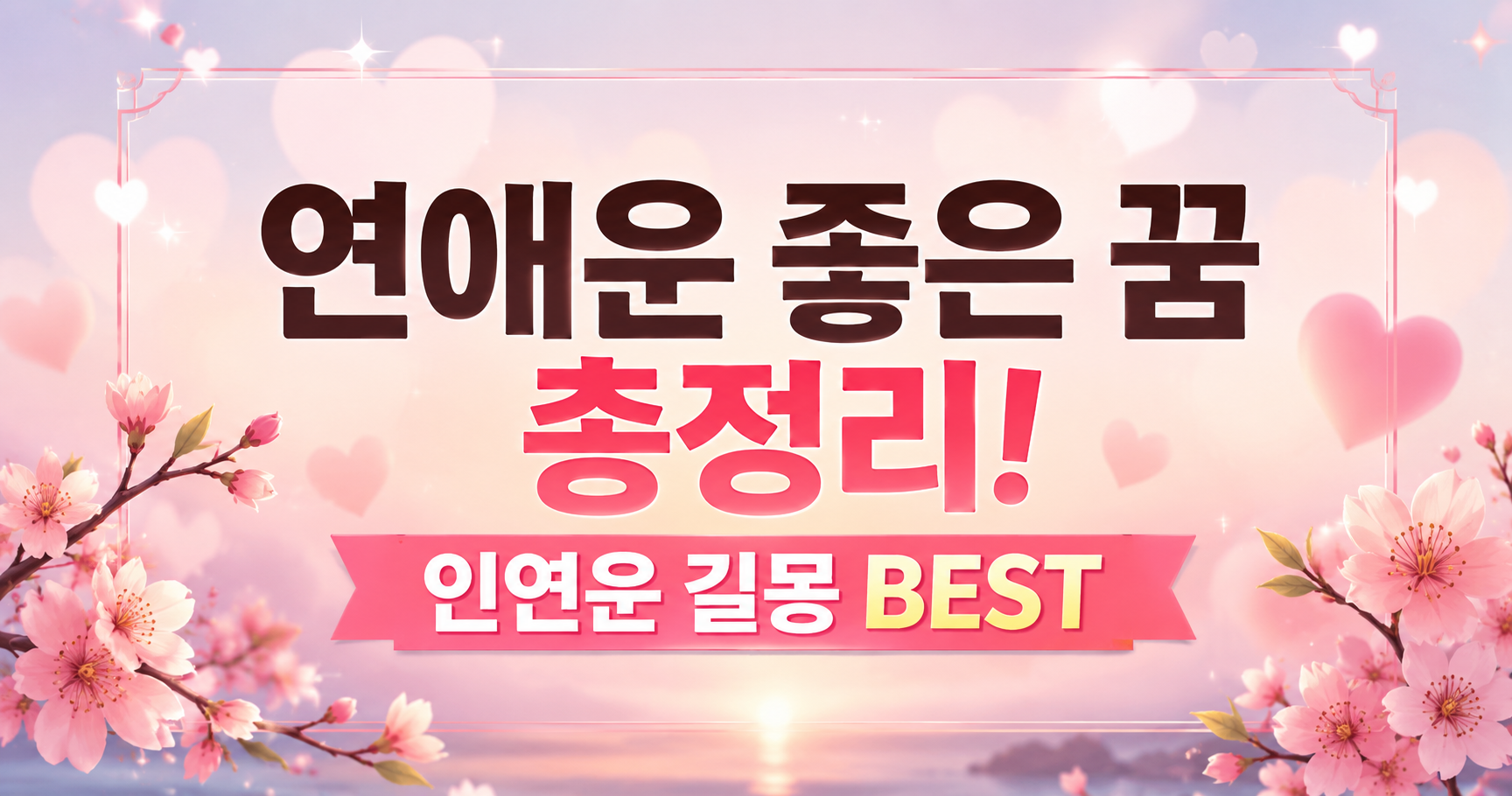 연애운 좋은 꿈