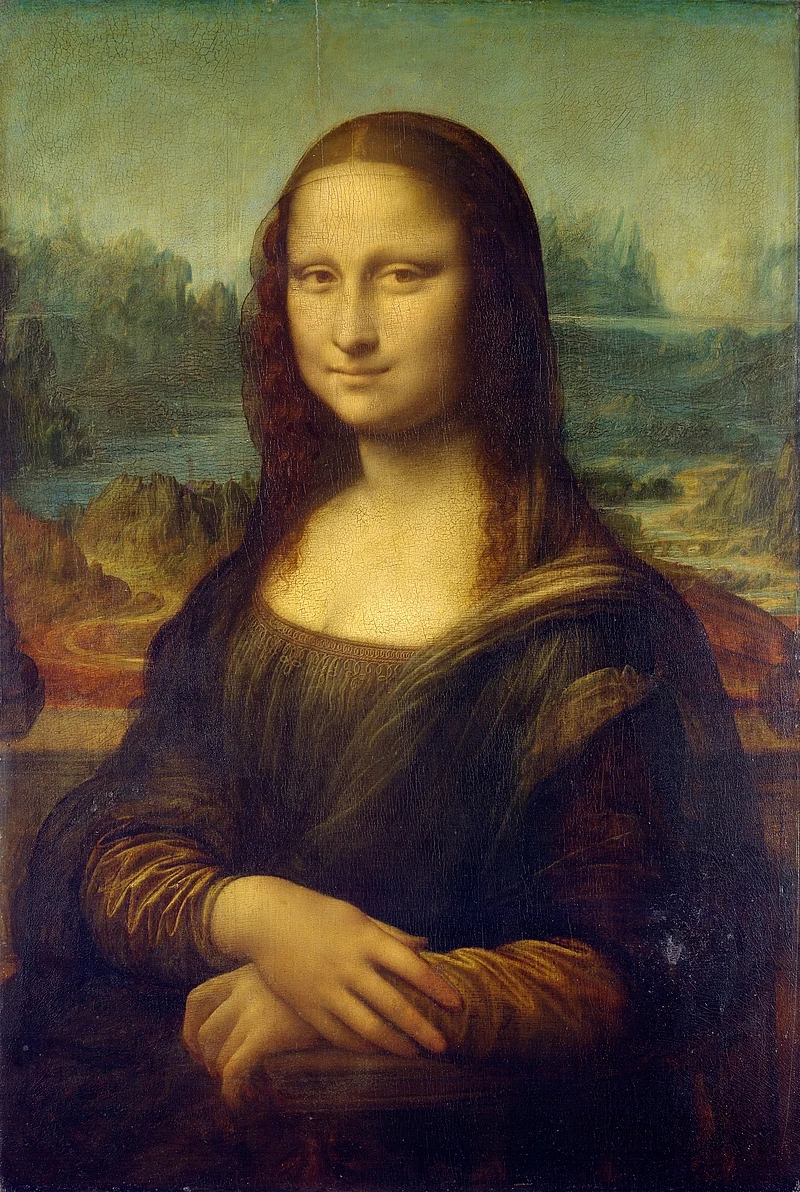 레오나르도 다빈치의 모나리자를 보여주는 이미지