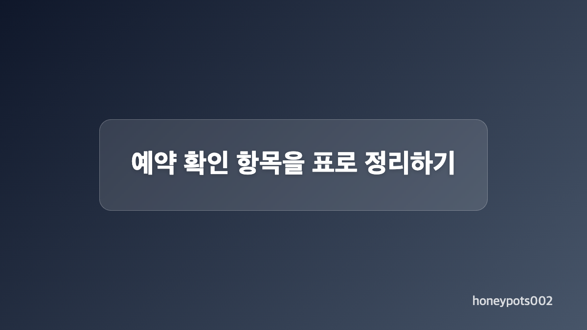 출입국관리사무소 예약 온라인 절차와 오류 점검