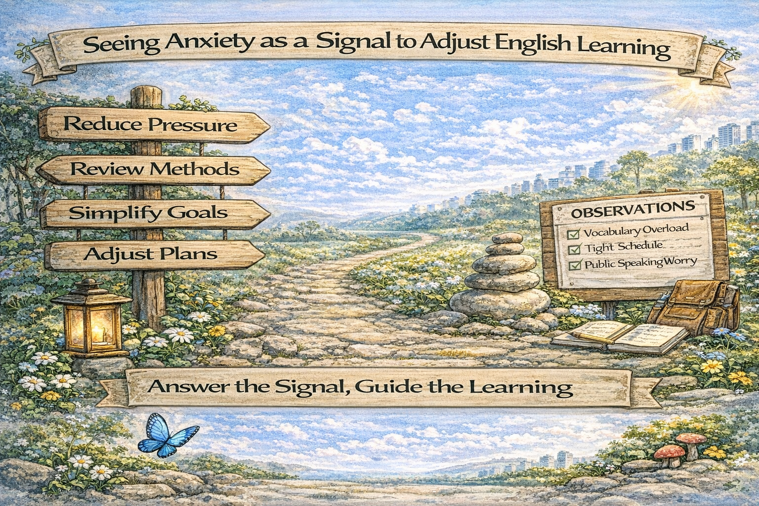 왜 장기 학습에서 불안은 제거 대상이 아니라 관리 대상이 되는가