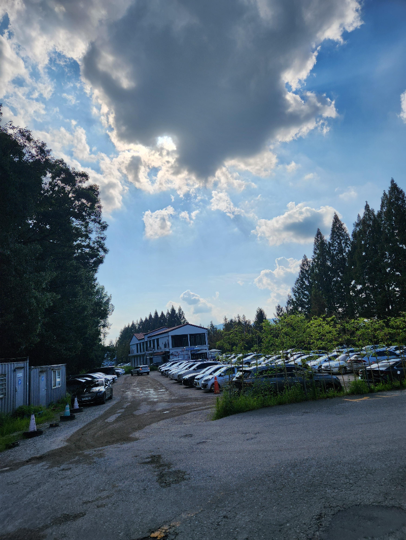 담양 죽녹원 갈비창고 주차장