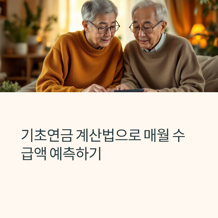 기초연금-수급액-계산법-쉽게-이해하는-핵심-가이드