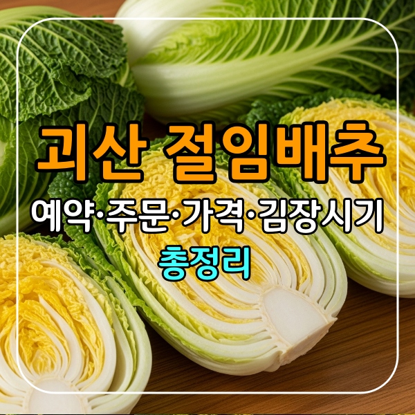 괴신절임배추