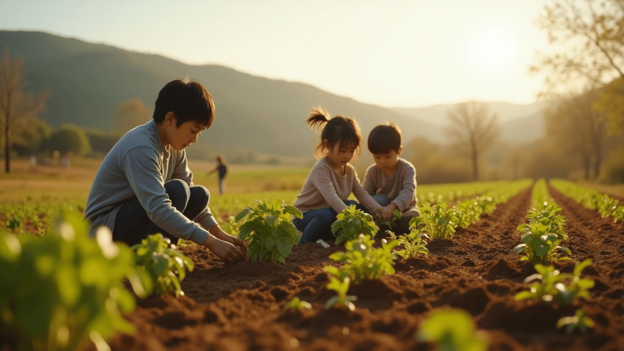 주말농장텃밭아이와