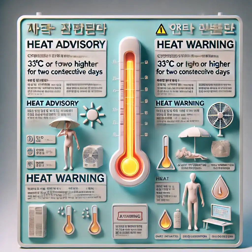 폭염 주의보 경보 주의사항