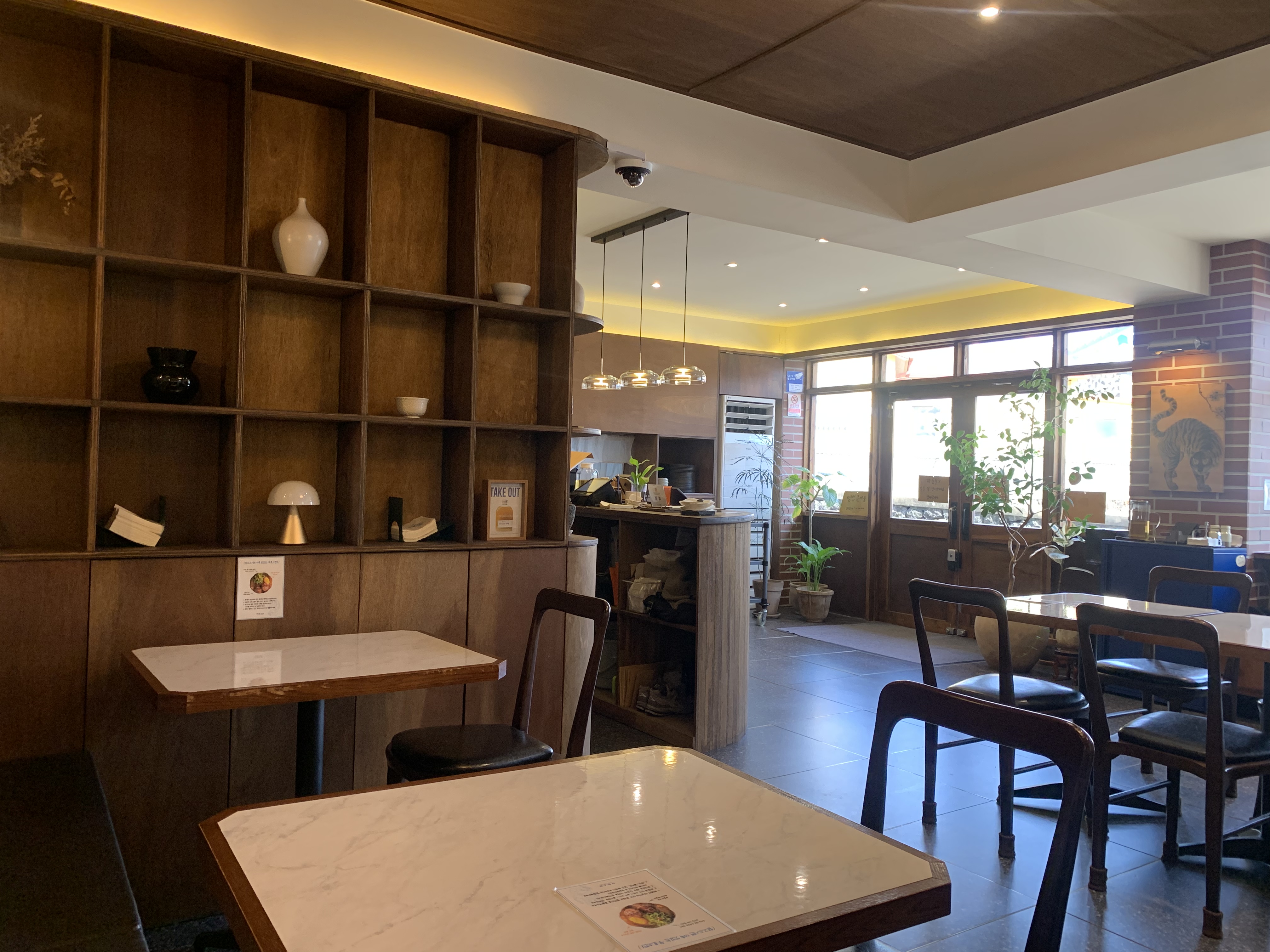 무호소반 식당 내부