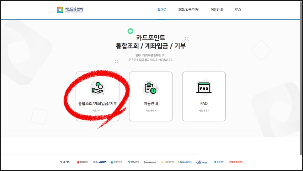 카드포인트 통합조회 (10)