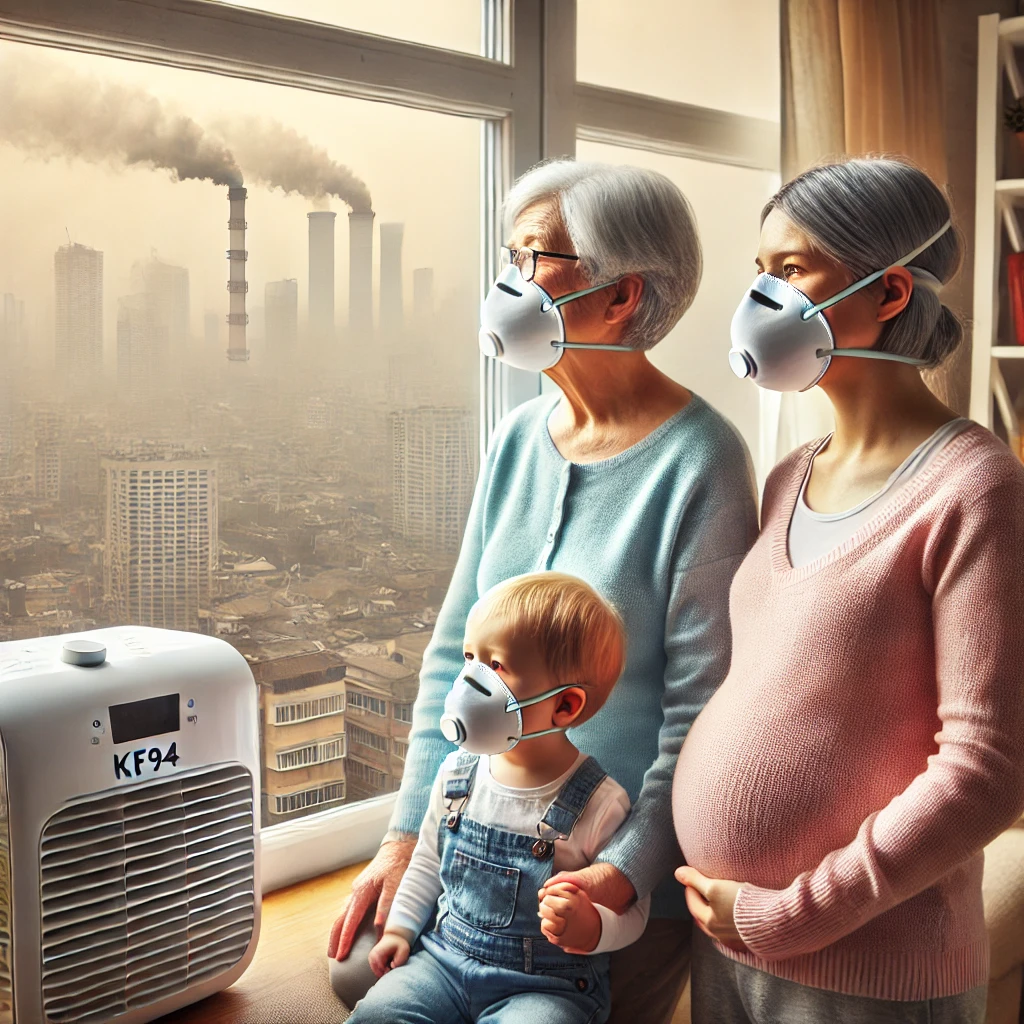 미세 먼지에 취약한 사람(어린이·노인·임산부)의 필수 예방법