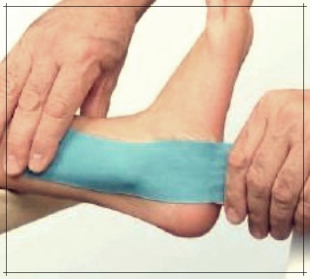 발목 테이핑 방법 : 집에서 쉽게 따라하기