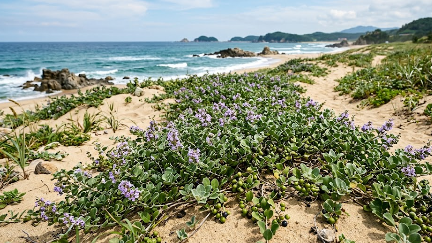 만형자(Vitex rotundifolia Fruit)