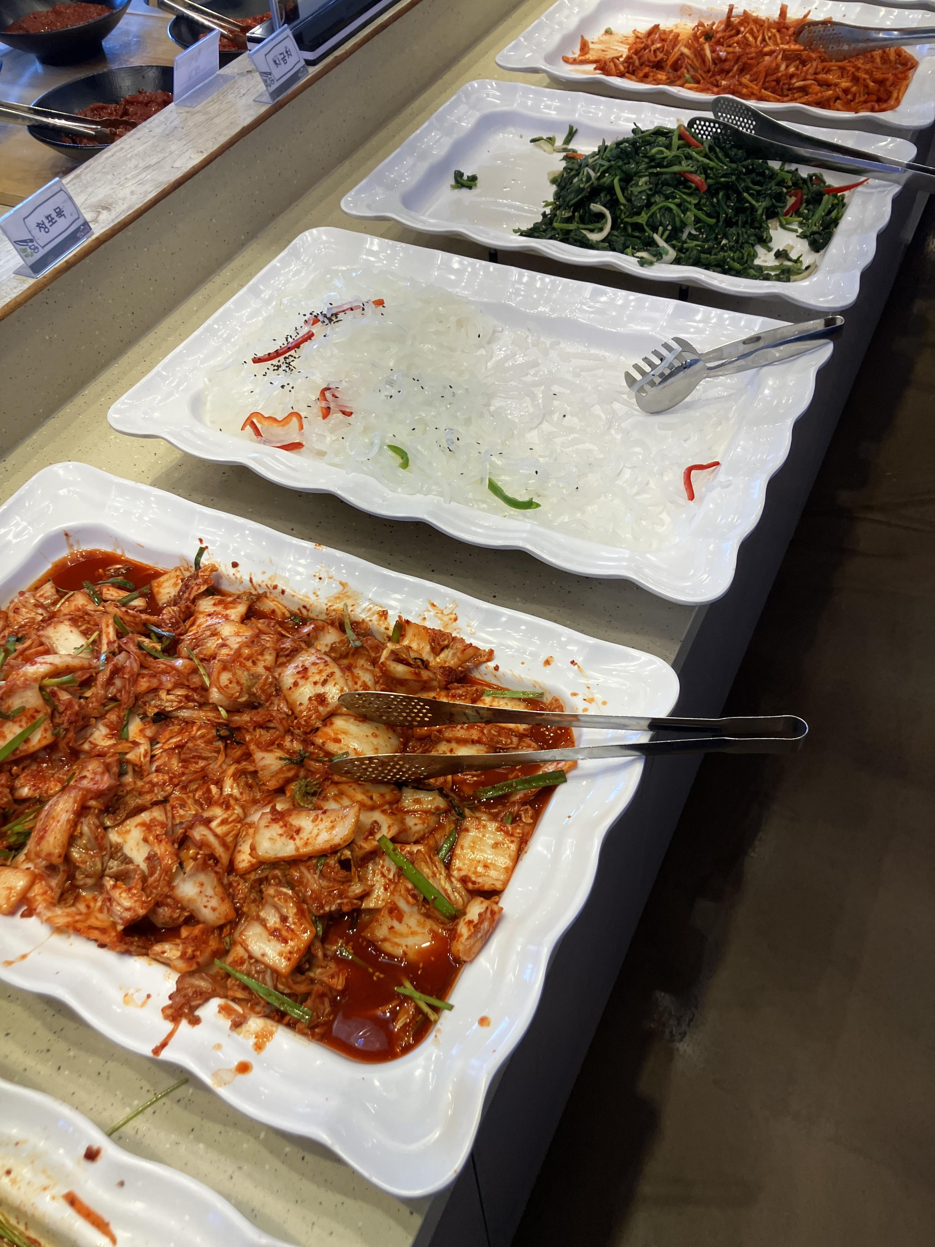 인천한식뷔페 별미지교 메뉴