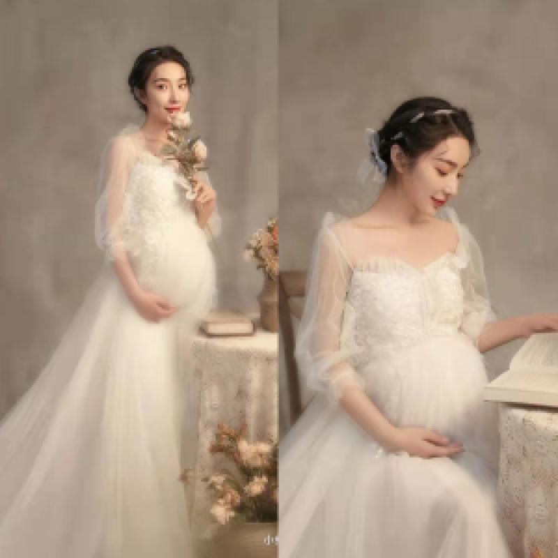 만삭촬영 드레스 스튜디오 임산부 만삭드레스 셀프