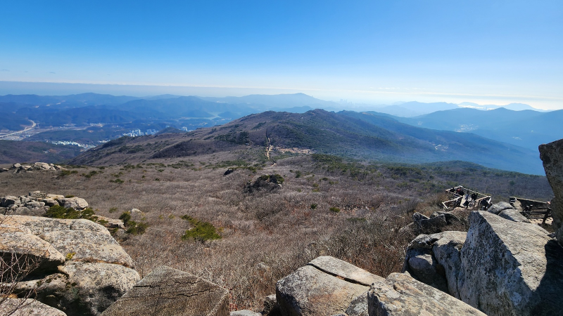 금정산 고당봉 뷰
