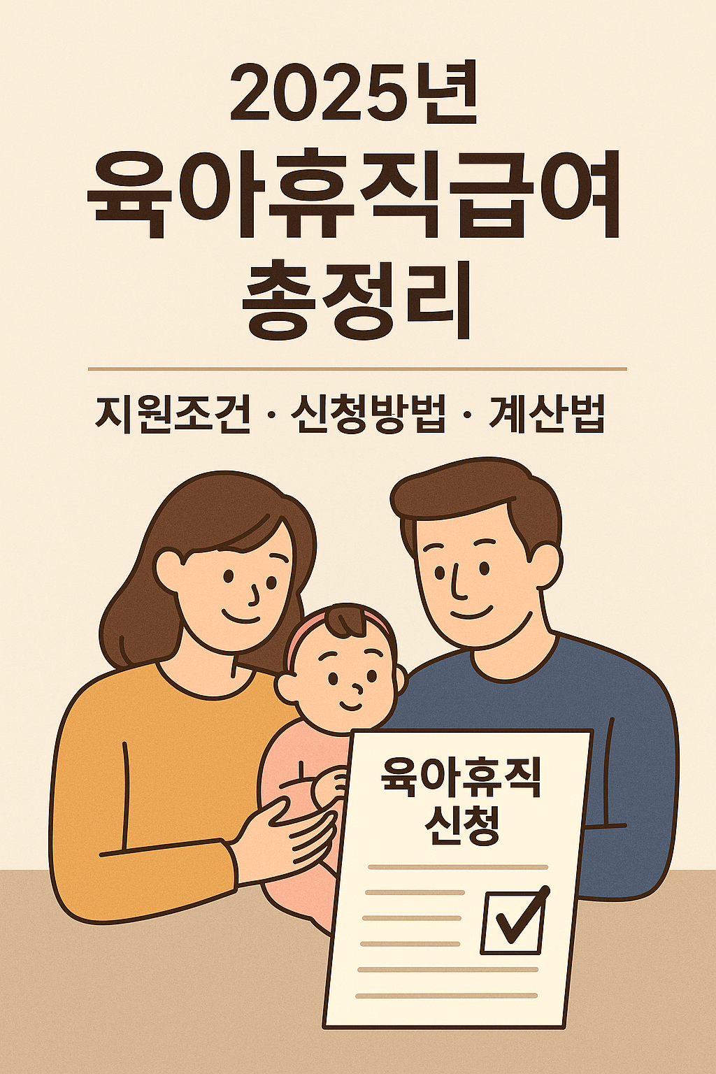 2025 육아휴직급여-육아휴직급여신청-육아휴직지원조건-육아휴직신청방법