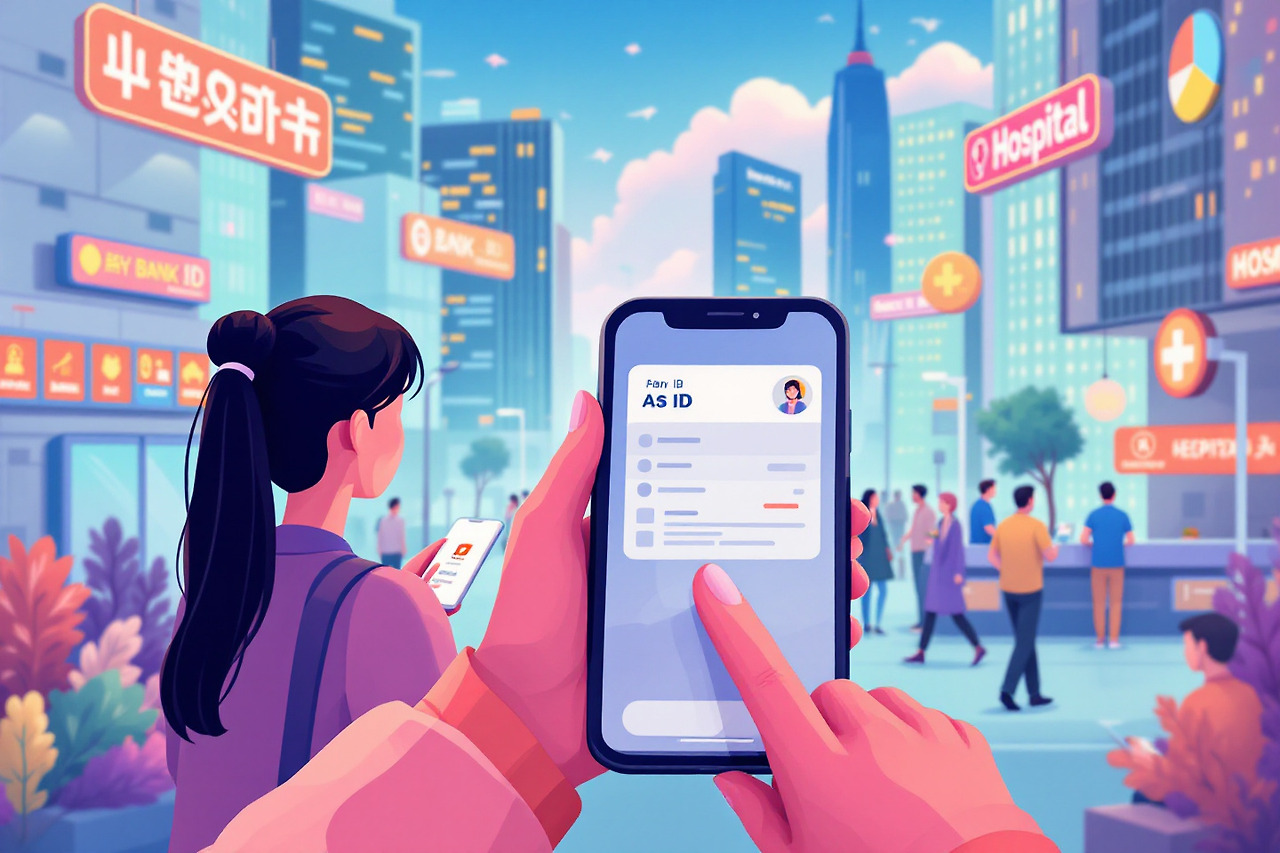 모바일 신분증 사용