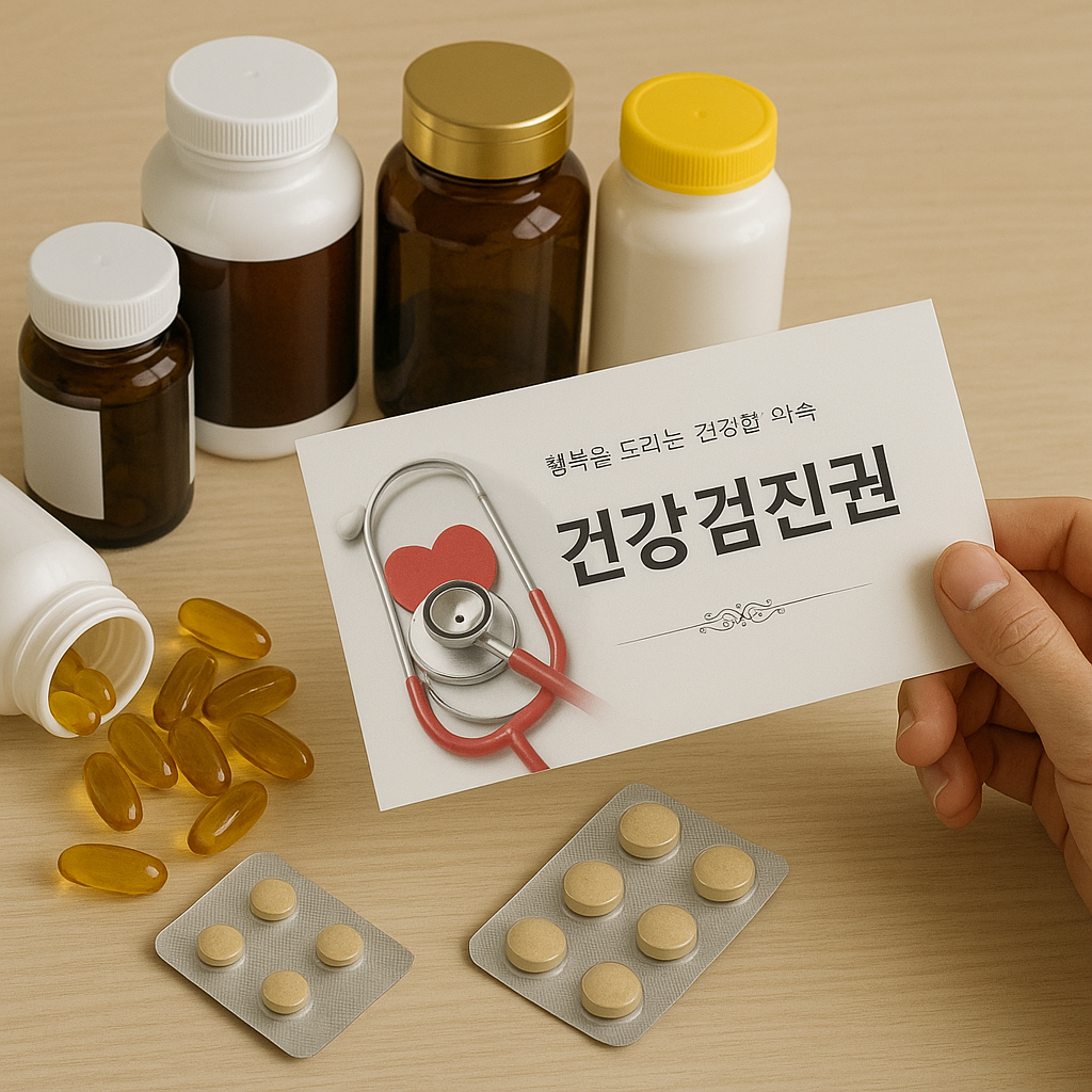 어버이날 건강보조식품 &amp; 건강검진권 선물편