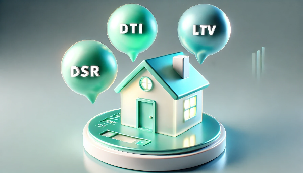 dsr, dti, ltv를 그림으로 표현