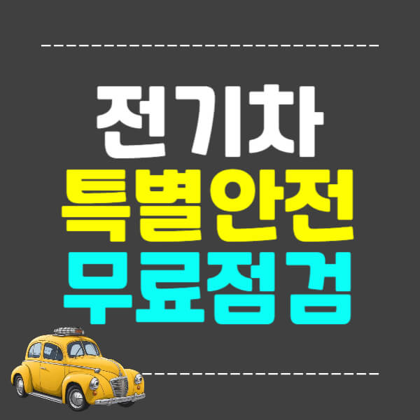 전기차 무상점검 특별안전점검