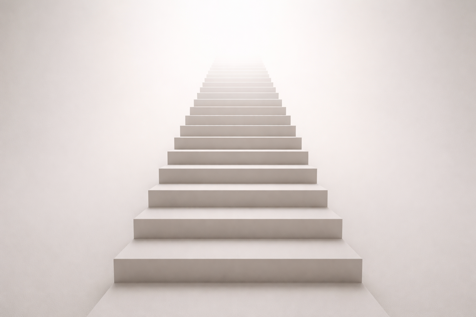 첫 관문을 뜻하는 계단 일러스트