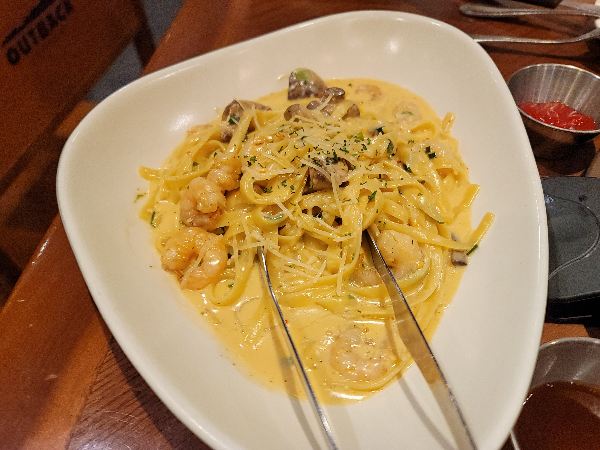 아웃백 투움바 파스타