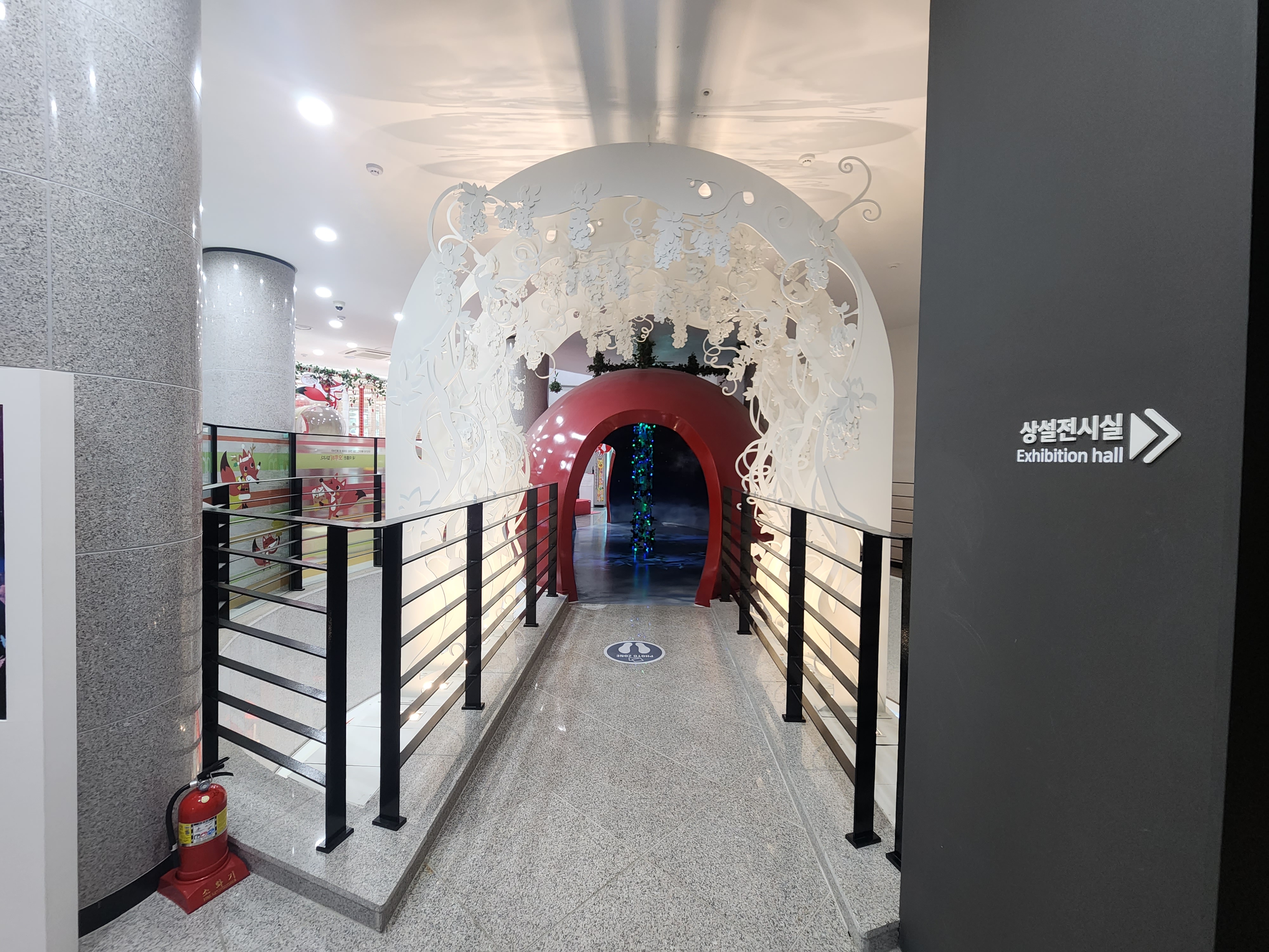 2층에 위치한 오작교 전경