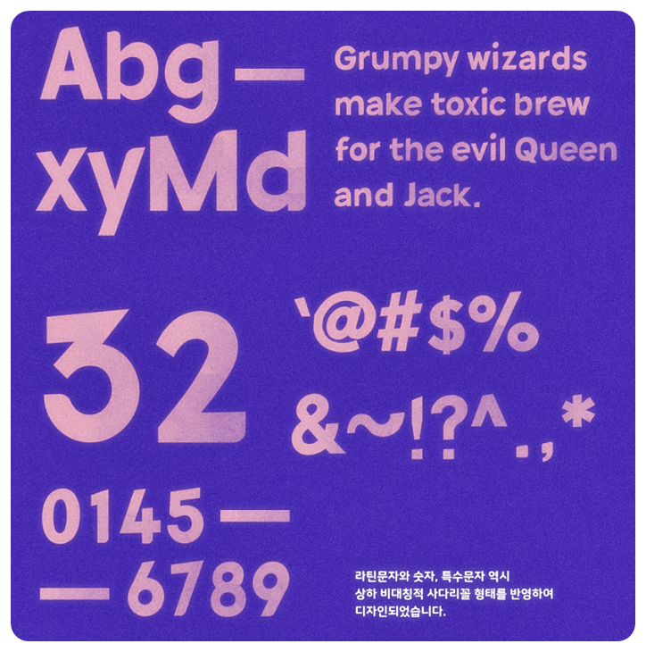 라틴문자와 숫자, 특수문자