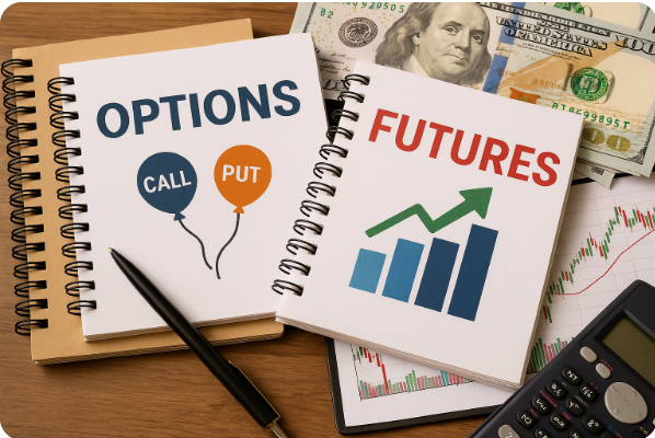 선물옵션 기초개념 이해 일러스트