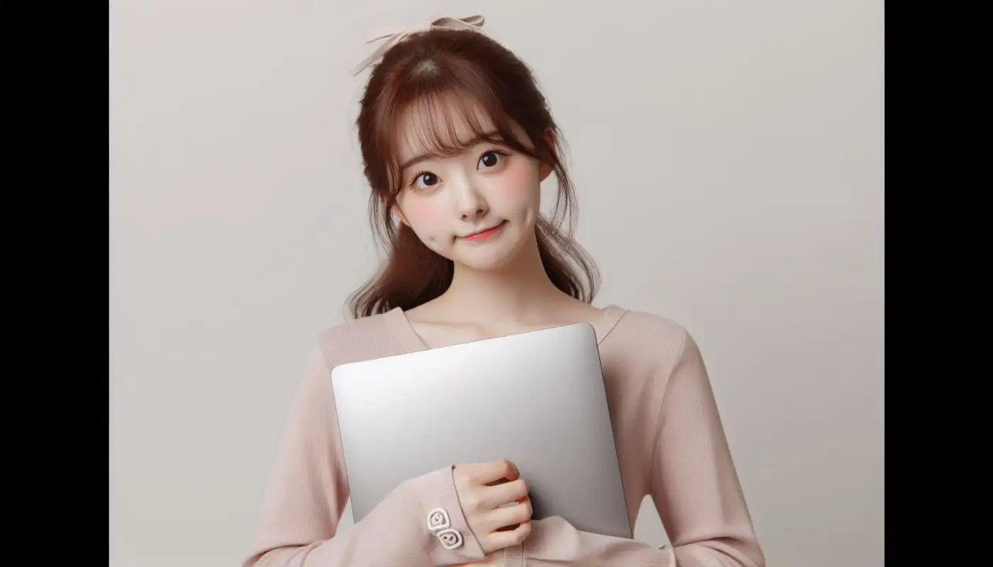 주식-모으기-방법을-알아보는-여성의-모습