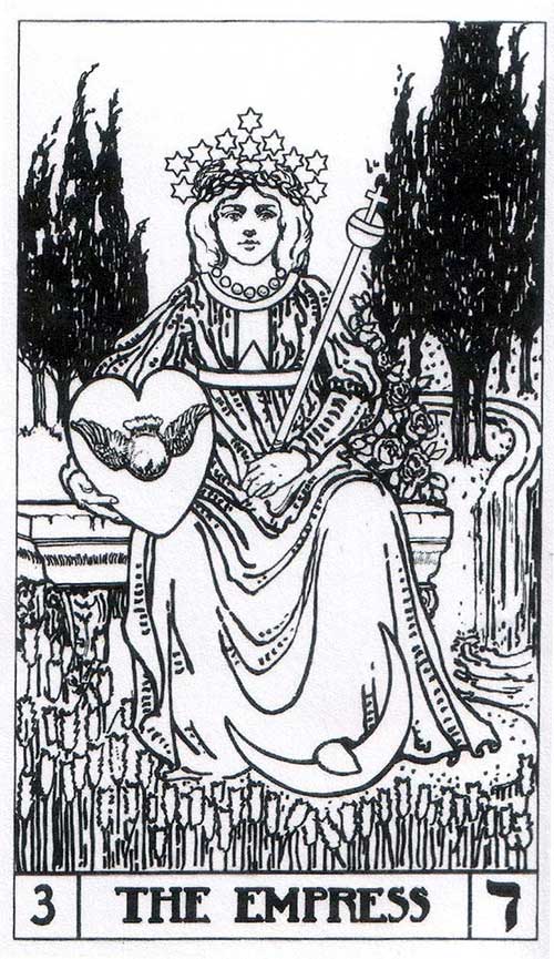 타로 여황제 카드2