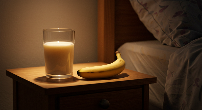 가벼운 간식을 소량 섭취