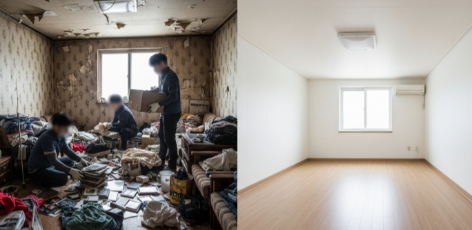 통영 고독사청소 업체