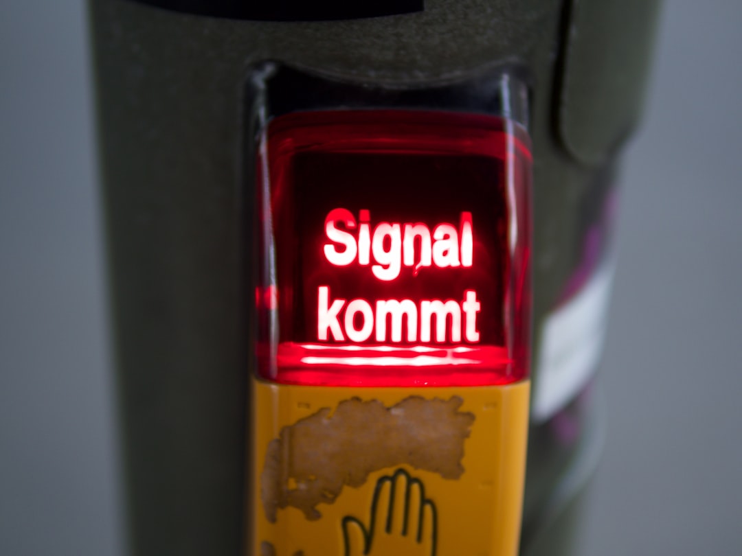 Turn signal.
