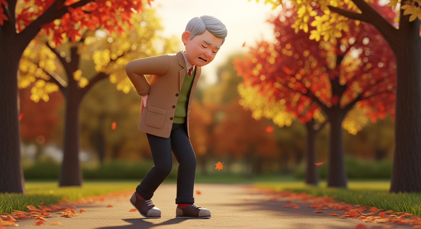 오르막길 vs 내리막길 통증 차이 