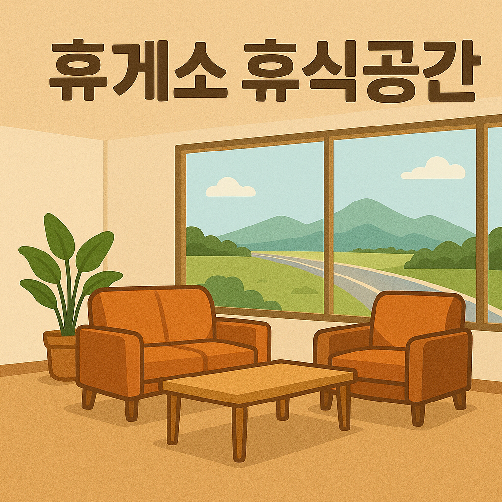 2025 고속도로 휴게소 휴식공간 완전 가이드