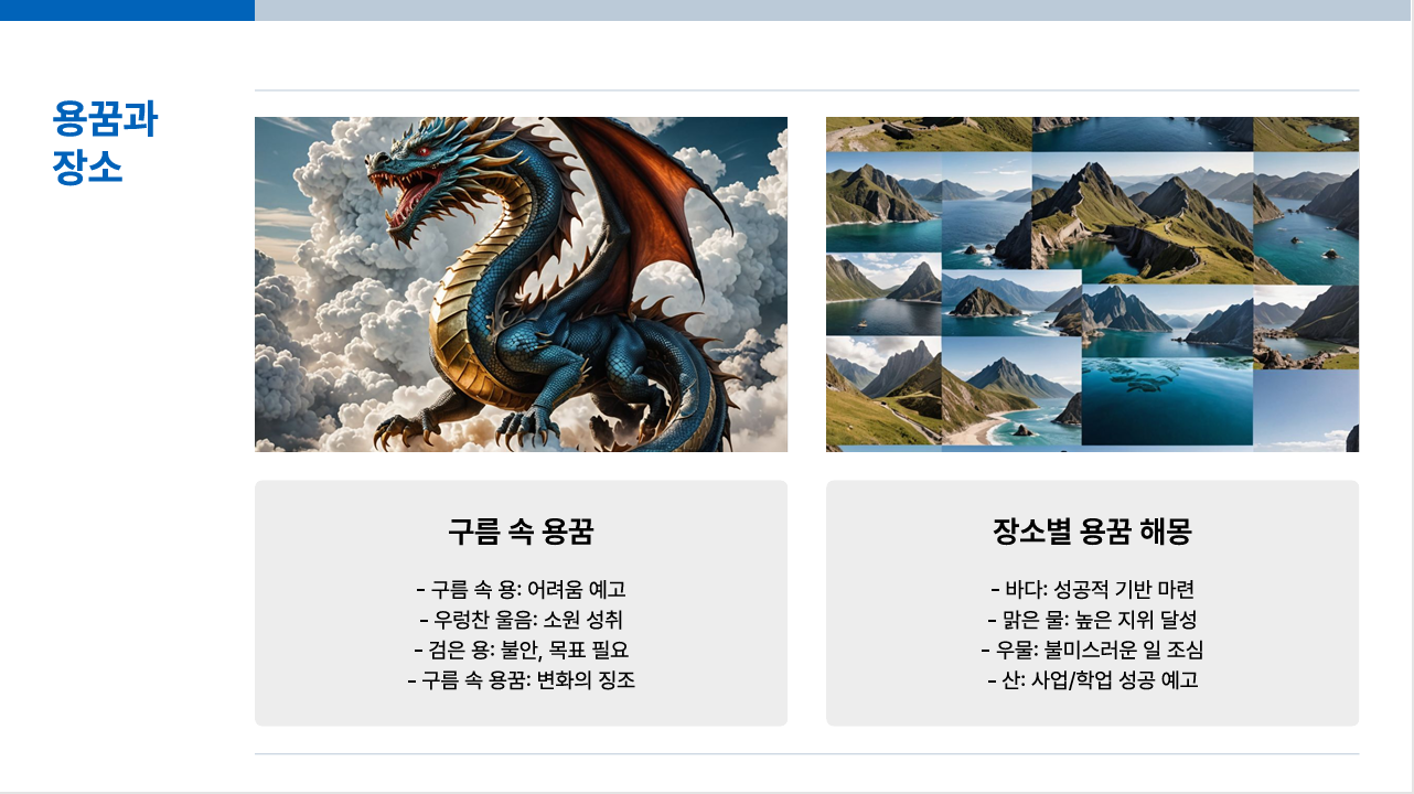 구름-용-바다-우물-산