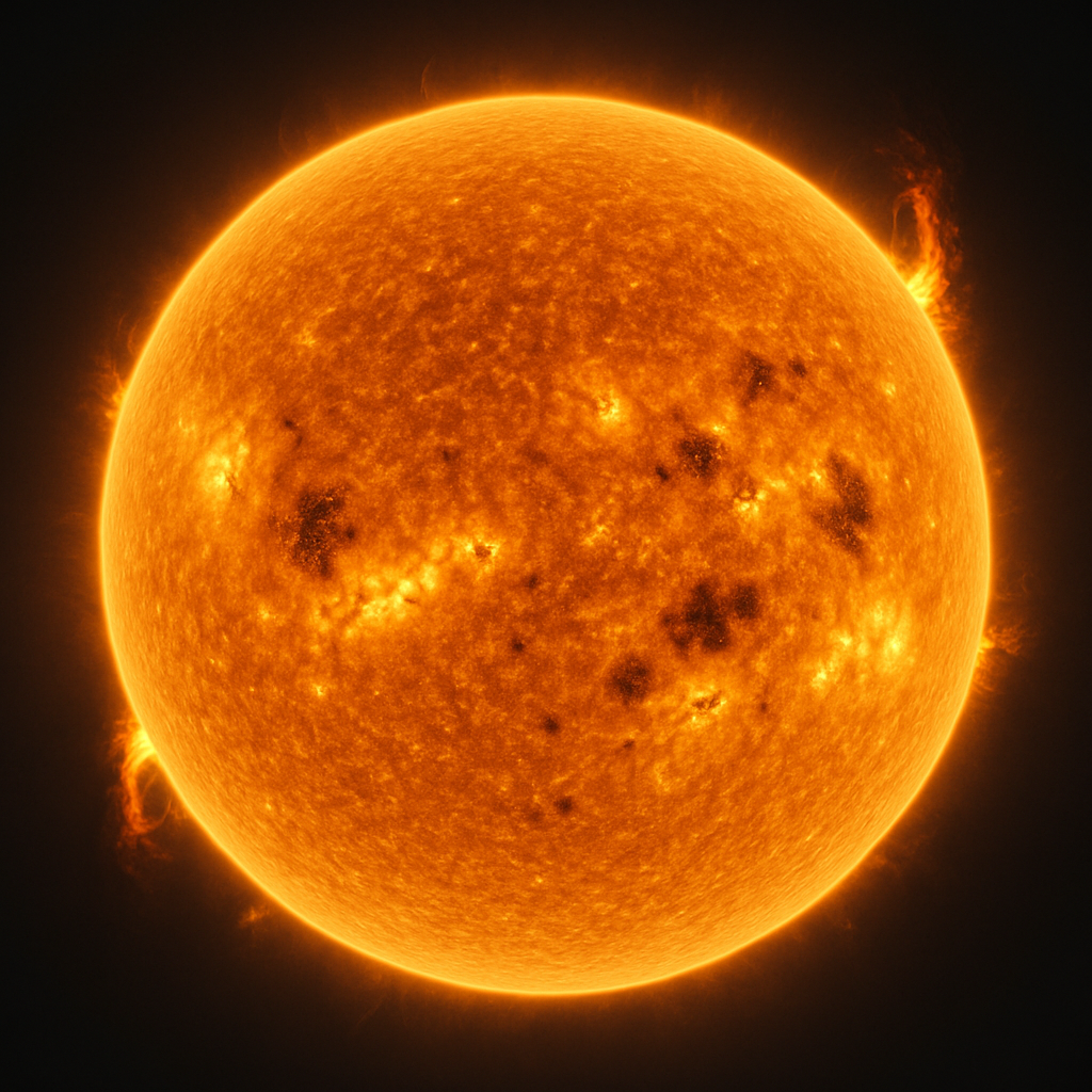 태양의 색을 통해 태양 활동을 예측한다?