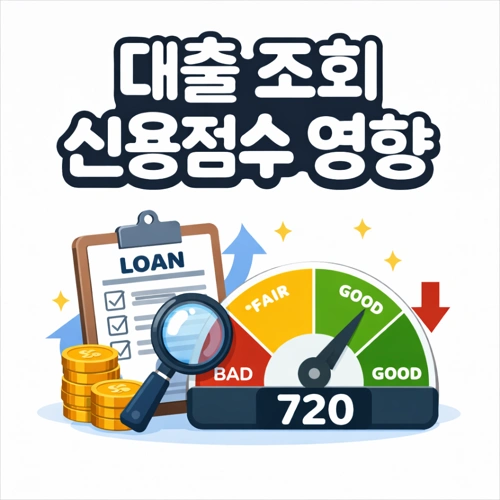 대출 조회 신용점수 영향 썸네일