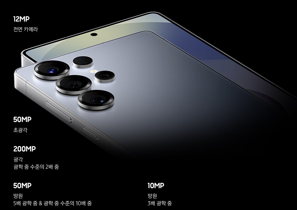 갤럭시 S25 울트라 카메라(출처:삼성전자)