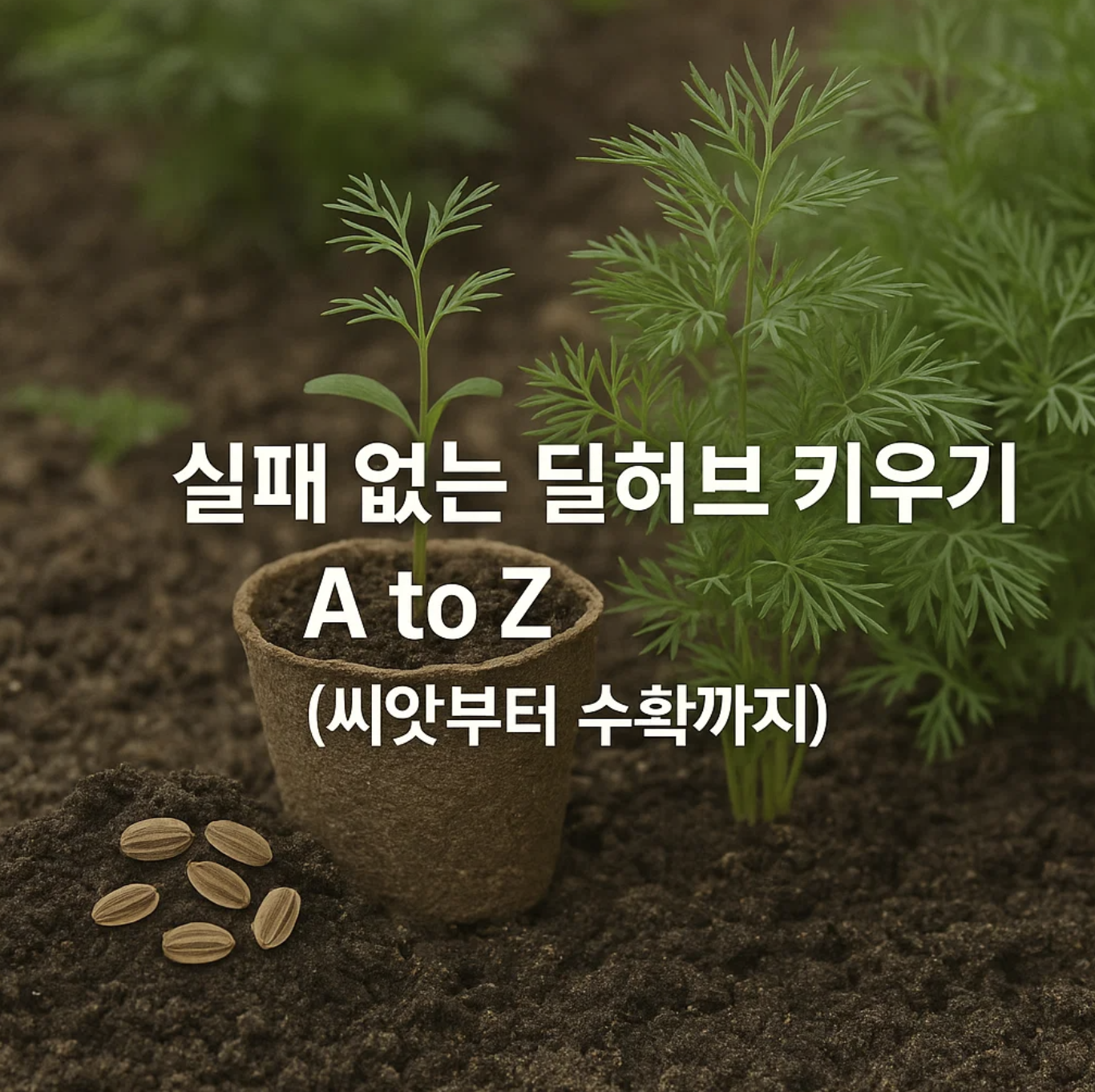 실패 없는 딜허브 키우기 A to Z (씨앗부터 수확까지)