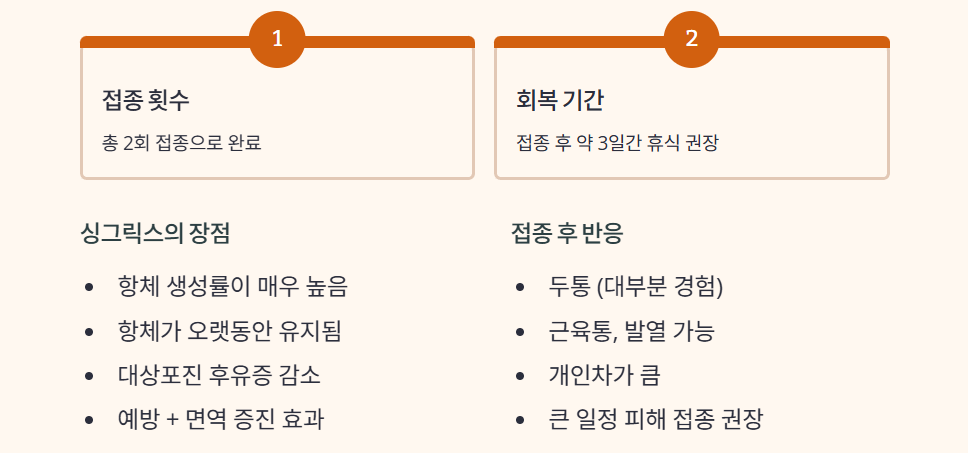 성인 예방접종