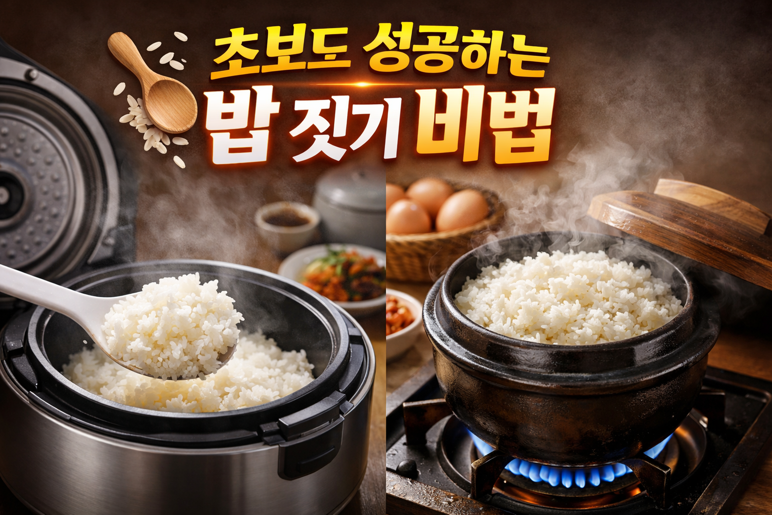밥 짓기 비법