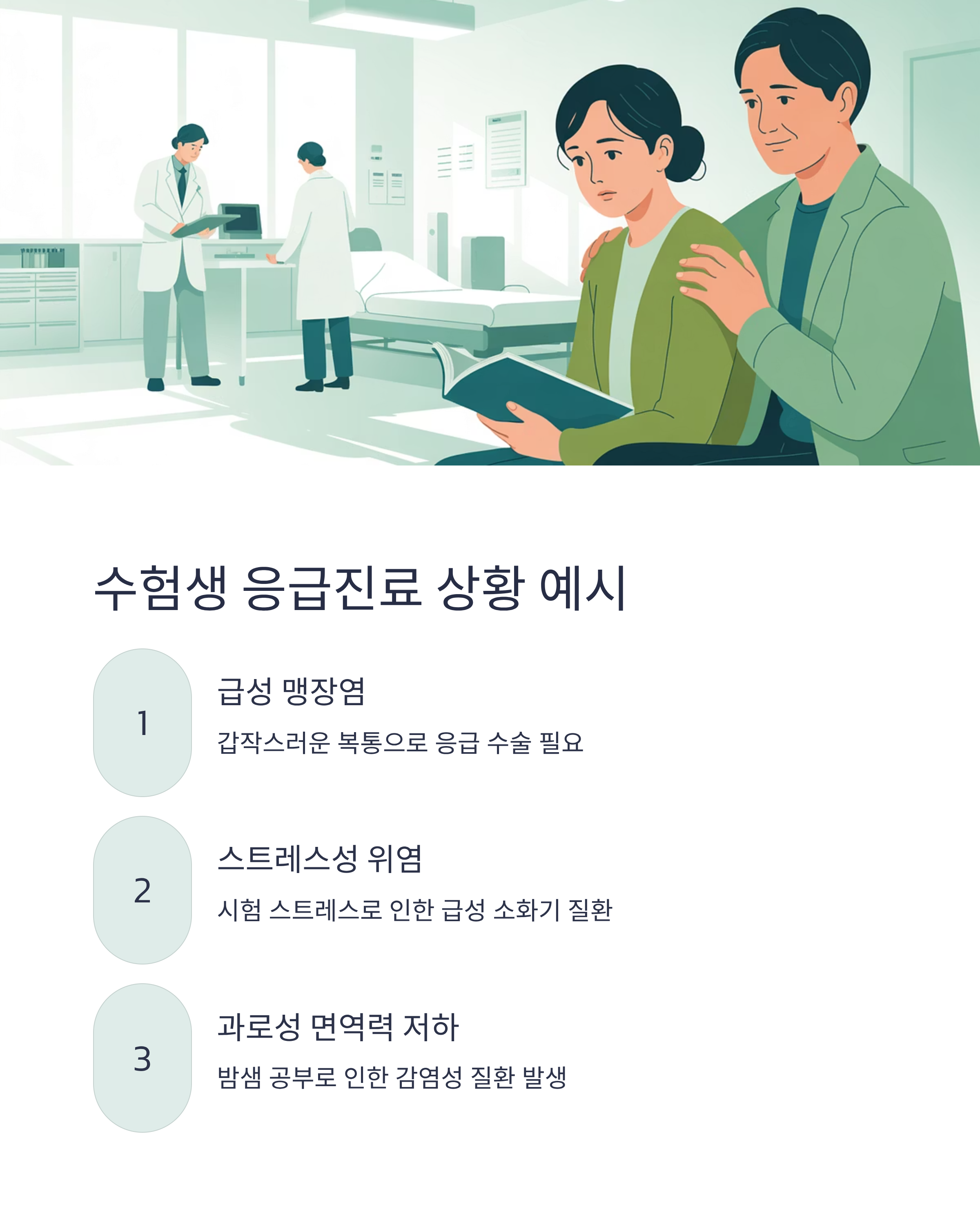 응급진료 상황 예시