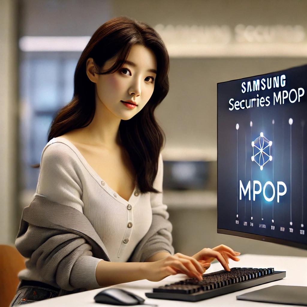 삼성증권 mpop pc 설치