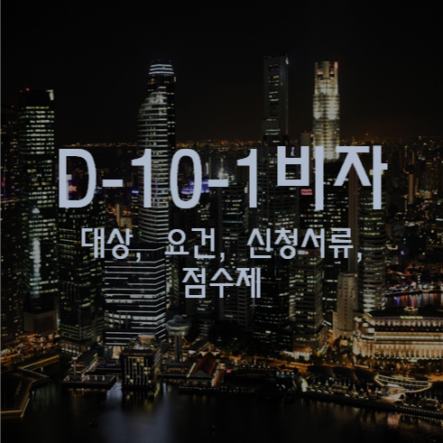 D-10 비자