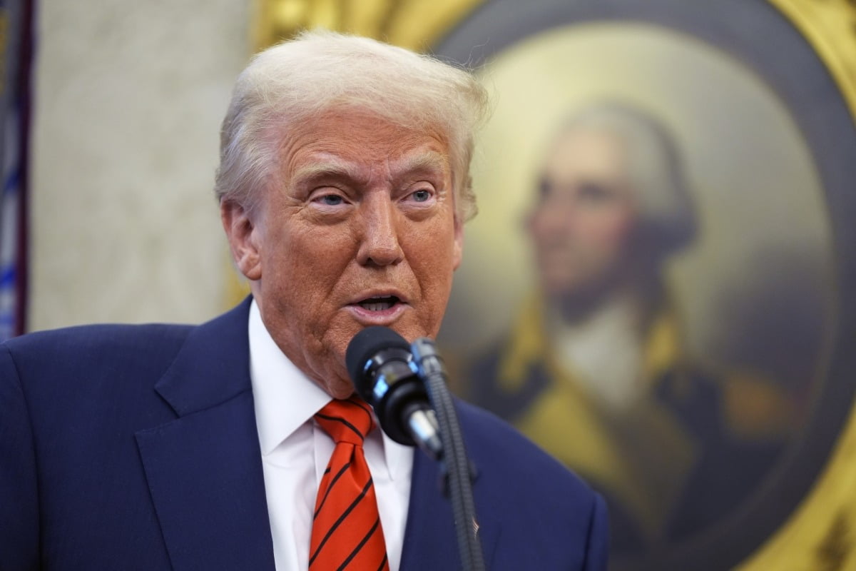 도널드 트럼프 미국 대통령