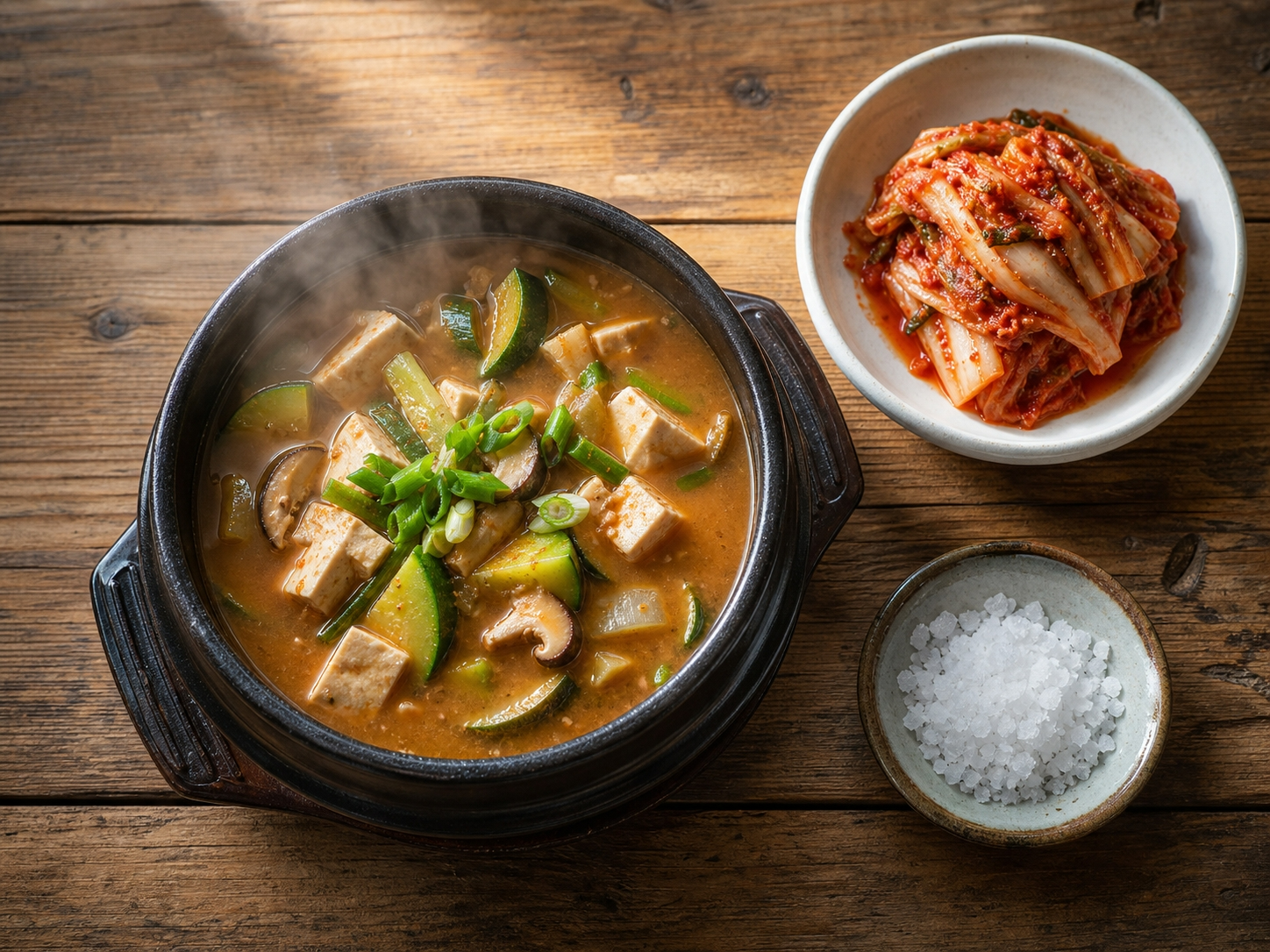 신저하증 나트륨 섭취 된장국 김치 식단