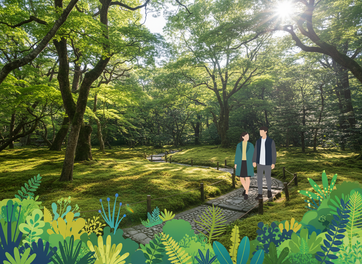 2026 교토 이끼정원 사이호지 예약 위치