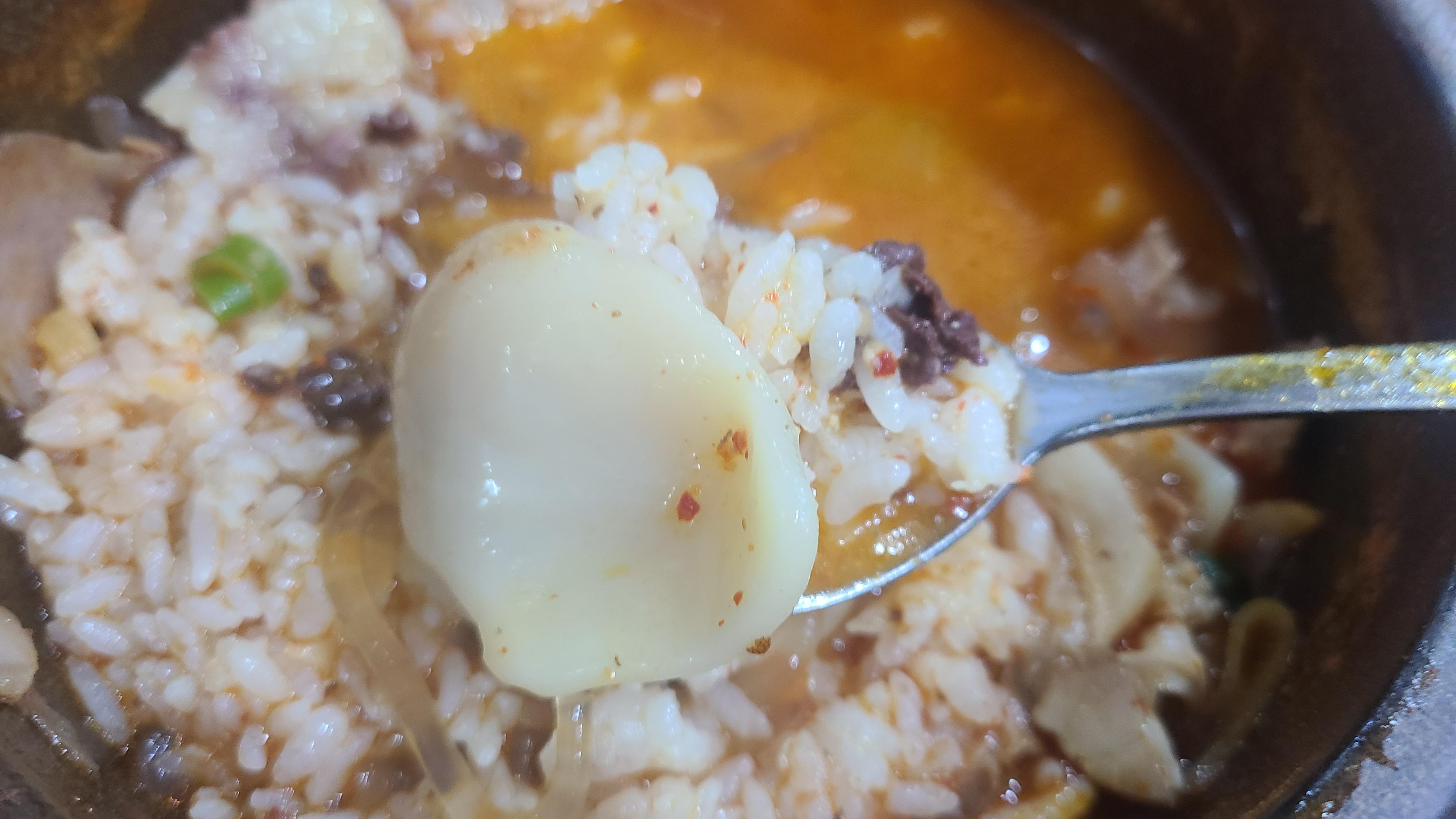 순대국-공기밥