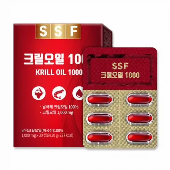 크릴오일 1000mg 순수식품